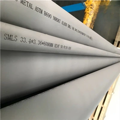 ASTM B690 UNS N08366 UNS N08367 Bezšvíkové potrubie
